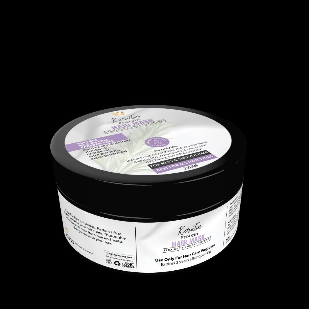 Keratin Protein — Straight & Smooth Hair Therapy Collection
